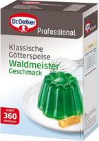 "Dr. Oetker Professional Woodruff" medūzų skonio želė milteliai 1 kg pakuotėje