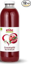 "Elite Naturel" ekologiškos granatų 100 % tiesioginės sultys, 12 x 700 ml