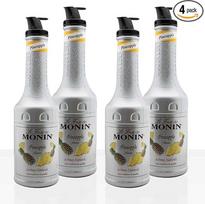 "Monin" vaisių tyrės mišinys "Ananasas" 4 x 1 L