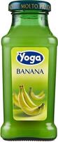 24x "Yoga Bar Banana Banana" vaisių sulčių gėrimas Vaisių skonio stiklinis butelis 200 ml vaisių sulčių