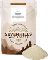 Agar Agar Powder Organic 100 g, veganiškos želatinos milteliai, veganiška želatina, be glitimo, "Sevenhills Wholefoods", torto kremui, desertui, putoms ir uogienei, šaltam arba karštam apdorojimui