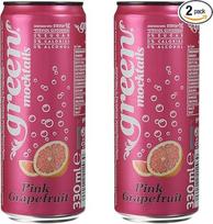 Green Mocktails Pink Grapefruit 4 x 330 ml (2 vnt.)