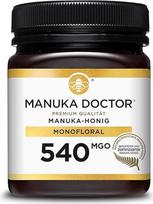 Manuka Doctor Manuka medus 540 MGO - originalus Manuka medus iš Naujosios Zelandijos su metilo glioksalu - 250 g