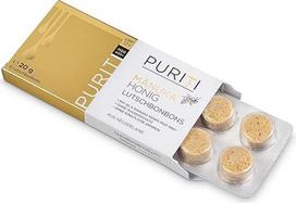 PURITI Manuka medaus saldainiai MGO 400+ iš Naujosios Zelandijos su 92 % Manuka medaus, be cukraus, be dirbtinių priedų - 8 saldainiai, 20 g