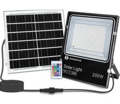 Aigostar - LED RGB Pritemdomas saulės prožektorius LED/200W/3,2V IP66 + +VP