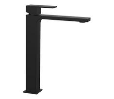 Sapho - Praustuvo čiaupas CUBEMIX 27,8 cm matinė juoda