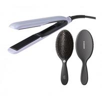 HH Simonsen True Divinity MK2 Lavender Haze Set Plaukų tiesintuvo ir Gloss Brush šepečio rinkinys, Lavender Haze
