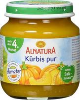 Alnatura Ekologiškas moliūgų grynas po 4-ojo mėnesio 125g