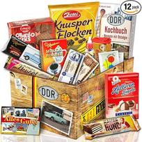 DDR saldainių dėžutė su Rytų produktais - dovana draugei