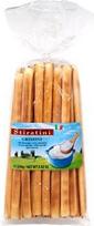 Grissini traškios duonos tešlos lazdelės, pabarstytos jūros druska, 250 g maišelyje Stiratini