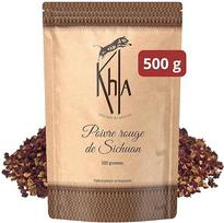 Khla - Sičuano pipirai raudonieji ekologiški 500g - raudonųjų Sičuano pipirų uogos - Sičuano pipirų uogos - raudonieji pipirai sveiki - tiesiogiai iš gamintojo - kilmė Kinija
