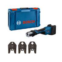 BOSCH GPT 18V-32 akumuliatorinis radialinis presas U-15/22/28 SOLO XL-Boxx