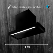 Garų surinkėjas Elica HIDDEN ADVANCE PLUS @ BL MAT/A/72 PRF0184107A