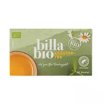 Ekologiška žolelių arbata BILLA BIO, 20x1,7 g