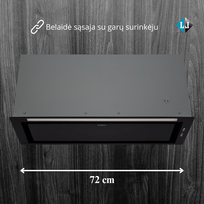 Garų surinkėjas Elica ENTER ADVANCE PLUS BL MAT/A/72 PRF0207735