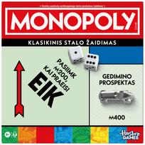MONOPOLY  Žaidimas „Monopolis“,  (lietuvių kalba)