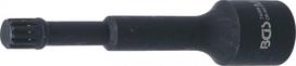 Specialus smūginis antgalis | Ilgis 115 mm | 12,5 mm (1/2") | Spline (XZN) M12 | VAG (74588)