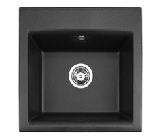 ALVEUS 1149113 - Virtuvės kriauklė GEM 50x50 cm granito/juoda