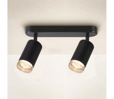 BRILAGI - Akcentinis vonios šviestuvas SELE 2xGU10/30W/230V IP44 juoda