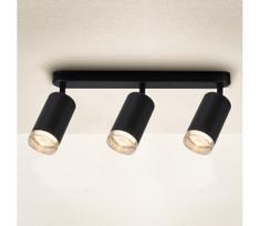 BRILAGI - Akcentinis vonios šviestuvas SELE 3xGU10/30W/230V IP44 juoda