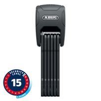Spyna ABUS BORDO GRANIT™ 6500KA // su signalizacija, sulankstoma, 90 cm (juoda)