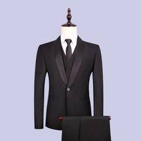 Vyriški prigludę trijų dalių kostiumai ir laisvalaikio švarkai M Jacket + 29 Pants + M Vest