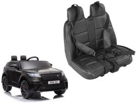 Lean Cars Odinė sėdynė vaikiškam elektromobiliui Range Rover QY2088, juoda