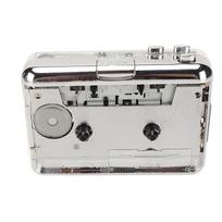 Kasetės į MP3 keitiklis Retro HiFi Stereo garsas USB kasetinio magnetofono grotuvas su permatomu korpusu