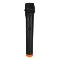 Juodas ABS plastikas Profesionalus rankinis VHF belaidis mikrofonas USB priėmimo mikrofonas