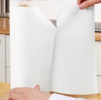 50 vnt./Rulonas Daugkartinio naudojimo Tinginių skudurų Virtuvės valymui Indų šluostė Rankšluosčių rulonai 50pcs