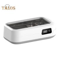 Ultragarsinis valymo aparatas 49000Hz bangų gilus valymas 640ml nerūdijančio plieno kriauklė 4 režimai akiniai papuošalai kasdienio naudojimo daiktų valiklis EU