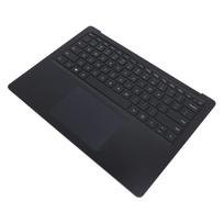 Nešiojamojo kompiuterio delno atrama Klaviatūra Viso dydžio Nešiojamojo kompiuterio delno atrama Klaviatūra Jutiklinė dalis Mazgas, skirtas Laptop 3 4 5 1951 juoda