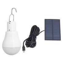 Saulės lemputė Energiją taupanti Balta šviesa USB Saulės LED lemputė Šviesa laukui, kempingui, avarinei situacijai