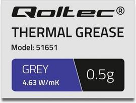 Termo pasta Qoltec Thermal grease 4.63W / m-K, 0.5g