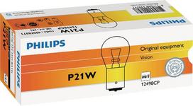 Kaitrinė lemputė P21W 12V 21W BA15s balta "Philips