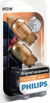 Lemputė Įprastinė lemputė WY21W 12V 21W WX3x16d geltonos spalvos "Philips
