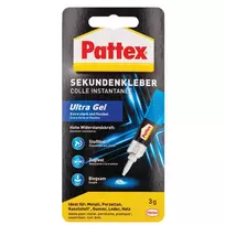 Super geliniai klijai PATTEX, 3 g