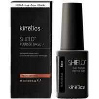 Gelinio nagų lako pagrindas Kinetics Shield Gel Polish Rubber Base+ KRB01, be HEMA, 15 ml