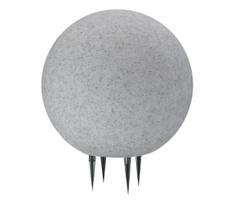 Lauko šviestuvas ARGENTO 1xE27/15W/230V diametras 30 cm IP65 pilka