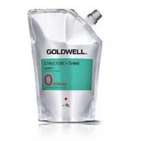 Goldwell STRUCTURE + SHINE AGENT 1 Softening Cream kremas profesionalioms plaukų tiesinimo procedūroms - 0 Strong