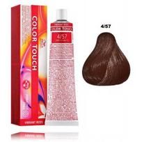 Wella Professionals Color Touch profesionalūs plaukų dažai - 4/57 Medium Brown/Red-Violet Brown