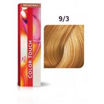 Wella Professionals Color Touch profesionalūs plaukų dažai - 9/3 Very Light Blonde/Gold