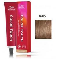 Wella Professionals Color Touch profesionalūs plaukų dažai - 8/05 Light Blonde Natural Mahogany