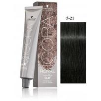 Schwarzkopf Professional Igora Royal Raw Essentials profesionalūs plaukų dažai 60 ml. - 5-21 Light Brown Ash Cendré