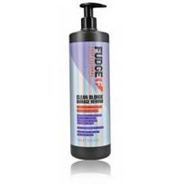 Fudge Professional Clean Blonde Damage Rewind Violet-Toning kondicionierius pažeistiems šviesiems plaukams - 1000 ml.