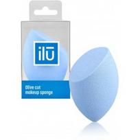 Ilū MakeUp Tools makiažo kempinėlė 1 vnt. - Olive Cut Blue