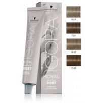 Schwarzkopf Professional Igora Royal Muted Desert profesionalūs plaukų dažai 60 ml. - 9-42 Extra Light Blond Ash  Beige
