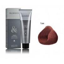 Allwaves Color Cream profesionalūs plaukų dažai 100 ml. - 7.64 Venetian red