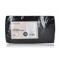 Lussoni Fabric Perf vienkartiniai rankšluosčiai profesionaliam naudojimui - Black 70x40 cm. 50 pcs.