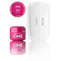 Silcare Base One UV Gel Builder gelis nagų priauginimui - Bianco W3 Extra 5 g